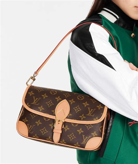 louis vuitton diane satchel|louis vuitton satchel bag black.